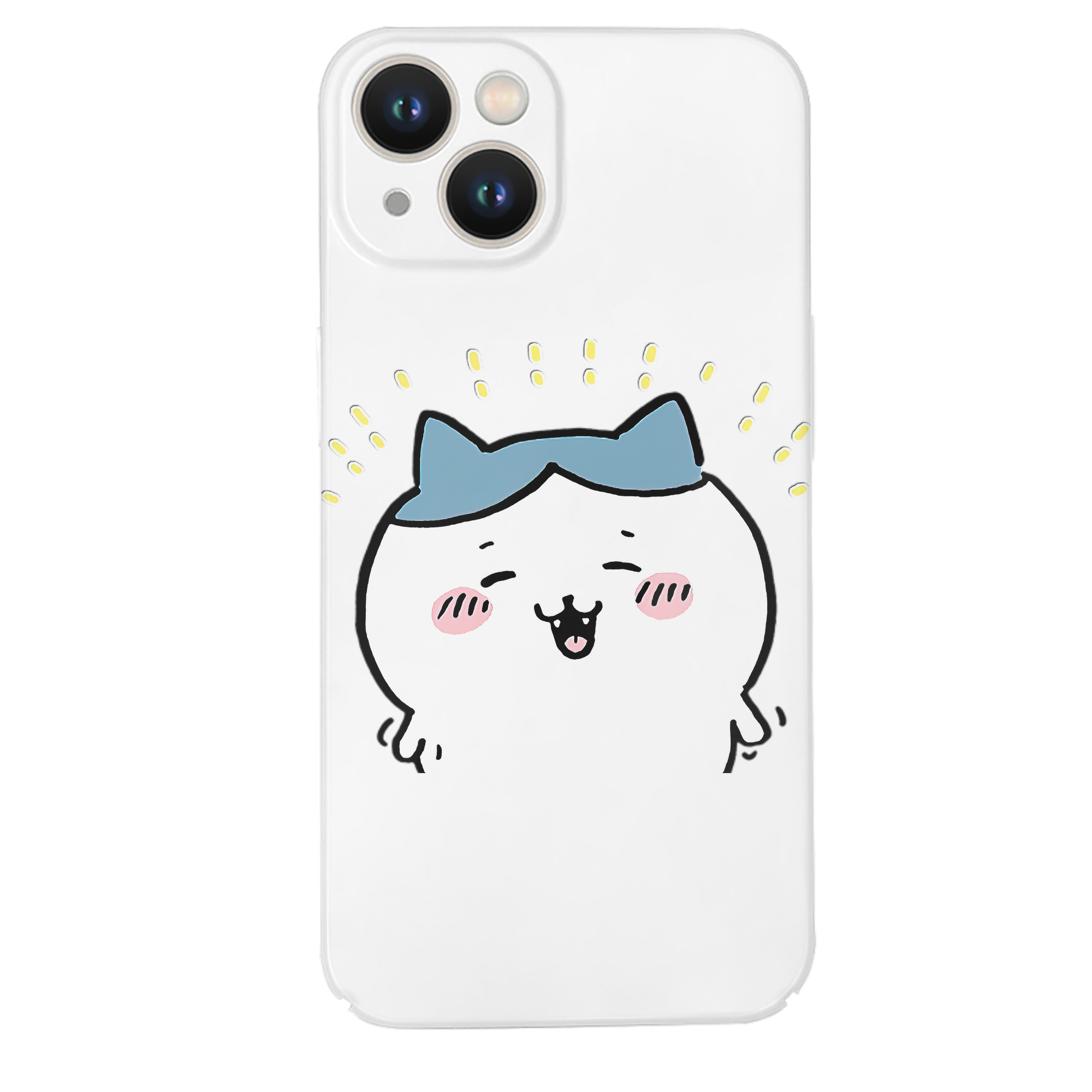 （画像用） ちいかわ ハチワレ Chii-kawa hachiware 【iPhone 14シリーズ対応】ハードケース